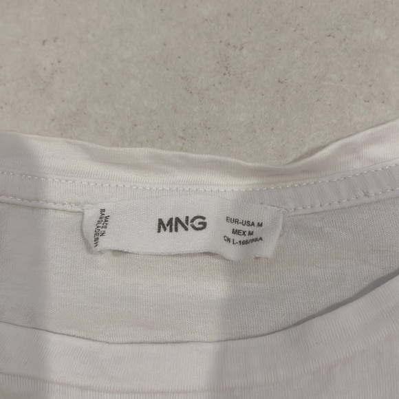 Mango white top. - Picture 2 of 2